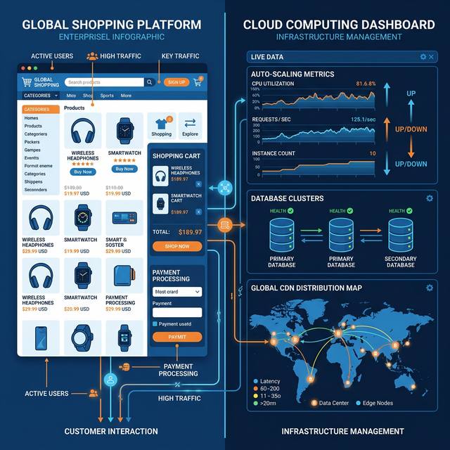 电商平台云迁移案例