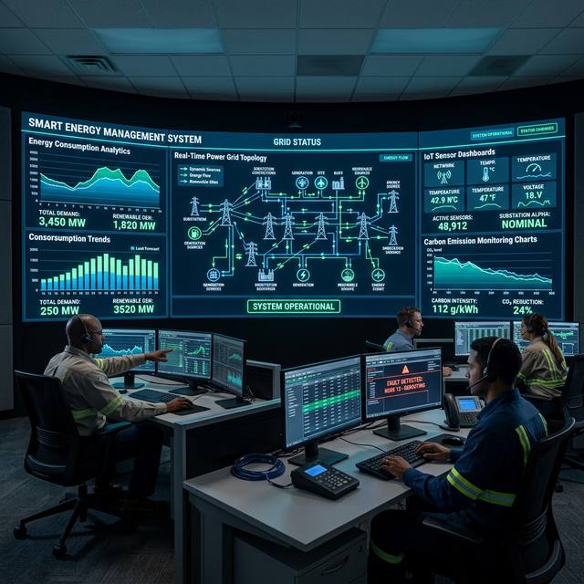 能源行业智慧电网案例